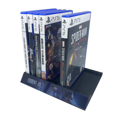 ps5光盘收纳盒ps4游戏光碟放置架游戏卡带碟收纳放置架ps周边配件