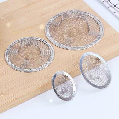 地漏过滤网下水道排水口毛发过滤网水池防堵过滤器不锈钢地漏网盖