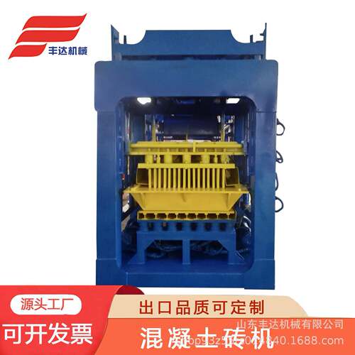 砖头设备出口QT8-15全自动液压站砖机blockmachine水泥砖