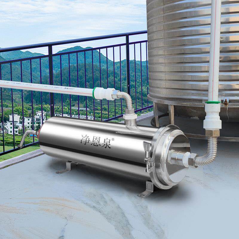 农村自来水大型全屋家用大流量净水器水塔深井水泥沙前置过滤器