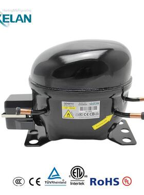 R600A制冷压缩机（冰箱冷柜小型迷你压缩机QD110YG 220V-50HZ