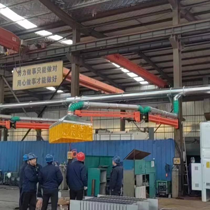 工业吸尘臂车间除尘设备配套焊烟净化吸尘臂可移动式工业除尘器