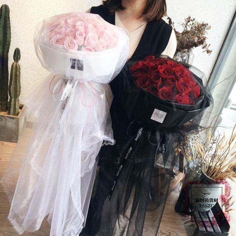 婚庆装饰雪纱婚房楼梯扶手装饰沙曼水晶纱纱幔1卷起厂家热卖