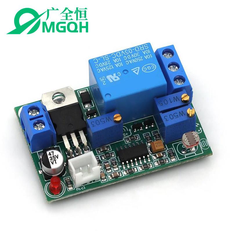 声光控/声控继电器开关控制模块 感应开关 延时可调 12V/24V