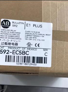 AB罗克韦尔过载热继电器592-EC5BC592-EC2CC592-EC5DC