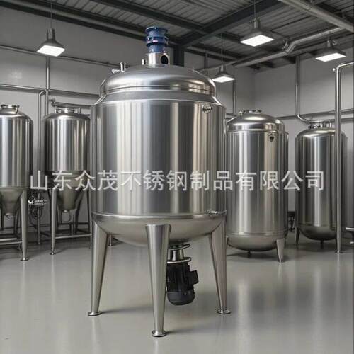 工厂定制底部剪切乳化搅拌双电机不锈钢混料加热控温乳化