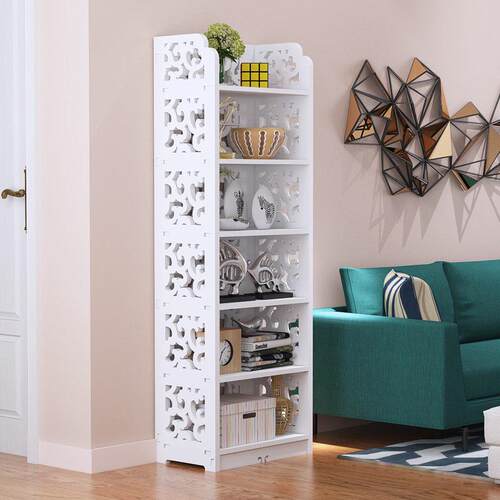 免打孔化妆室置物架浴室收纳层架落地防水层架厕所置物架洗护整理