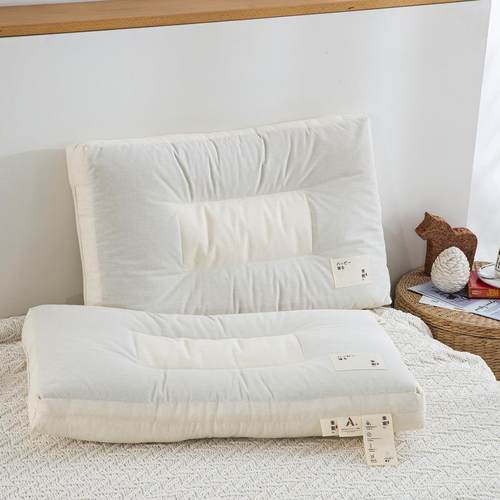 棉麻荞麦枕芯决明子草木护颈枕薰衣草简约成人单双人学生荞麦枕芯