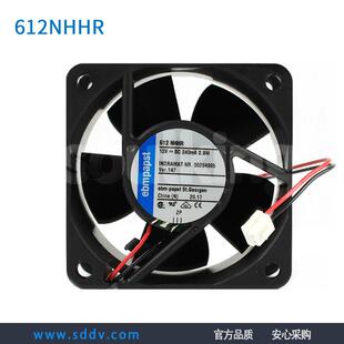 德国ebmpapst风机612NHHR602512V2.9W大风量工业散热风扇 原装