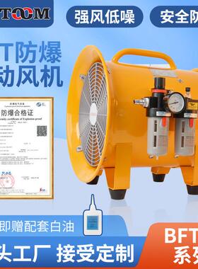防爆气动风机BTF-II-300 500 400工业船用气动轴流风机12/16/20寸