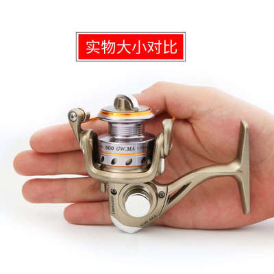 光威迷你800型微物纺车轮路亚小鱼轮全金属线杯微马口无间隙鱼轮
