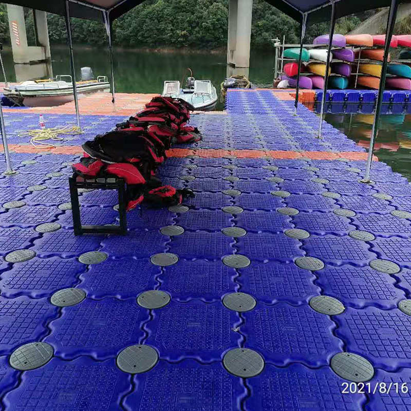 平台码头浮桥水上 浮动厂家塑料泊位批发游船浮桥栈道水上制浮筒