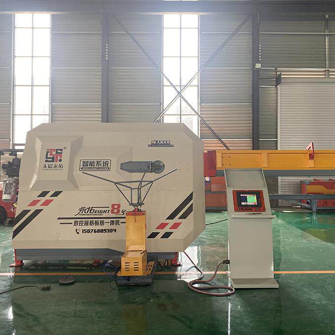 箍筋板筋一体机 大型全自动弯箍机 钢筋弯箍机 曲线调直弯箍机