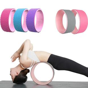 Yoga Wheel Exercise Trigger Point Muscle Massage Back Roller