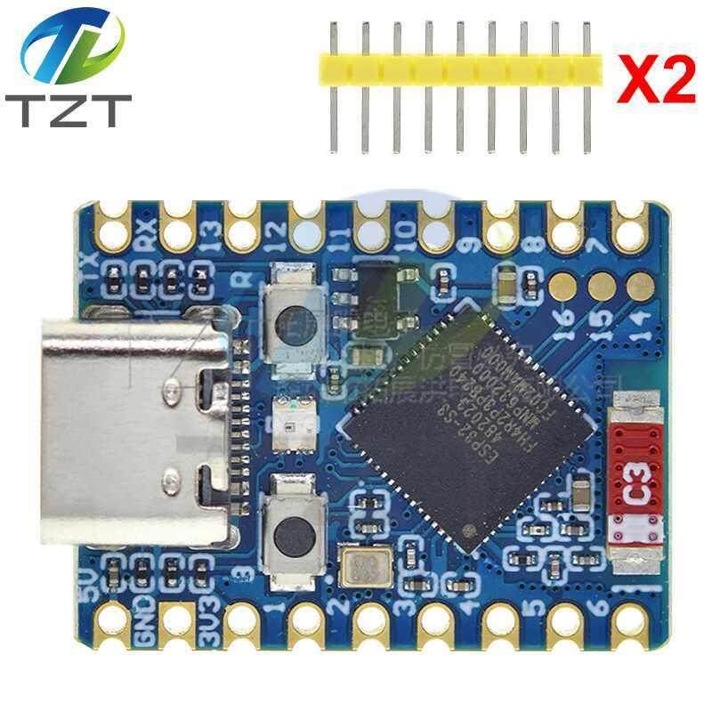 ESP32 S3迷你开发板 ESP32-S3-Zero ESP32-S3FH4R2双核 WiFi 蓝牙