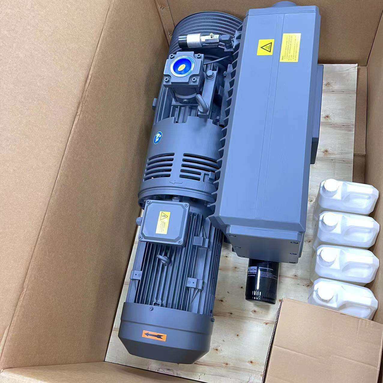 供应晋旭真空泵GS300油旋片式真空泵 GS0100单级旋片式国产真空泵