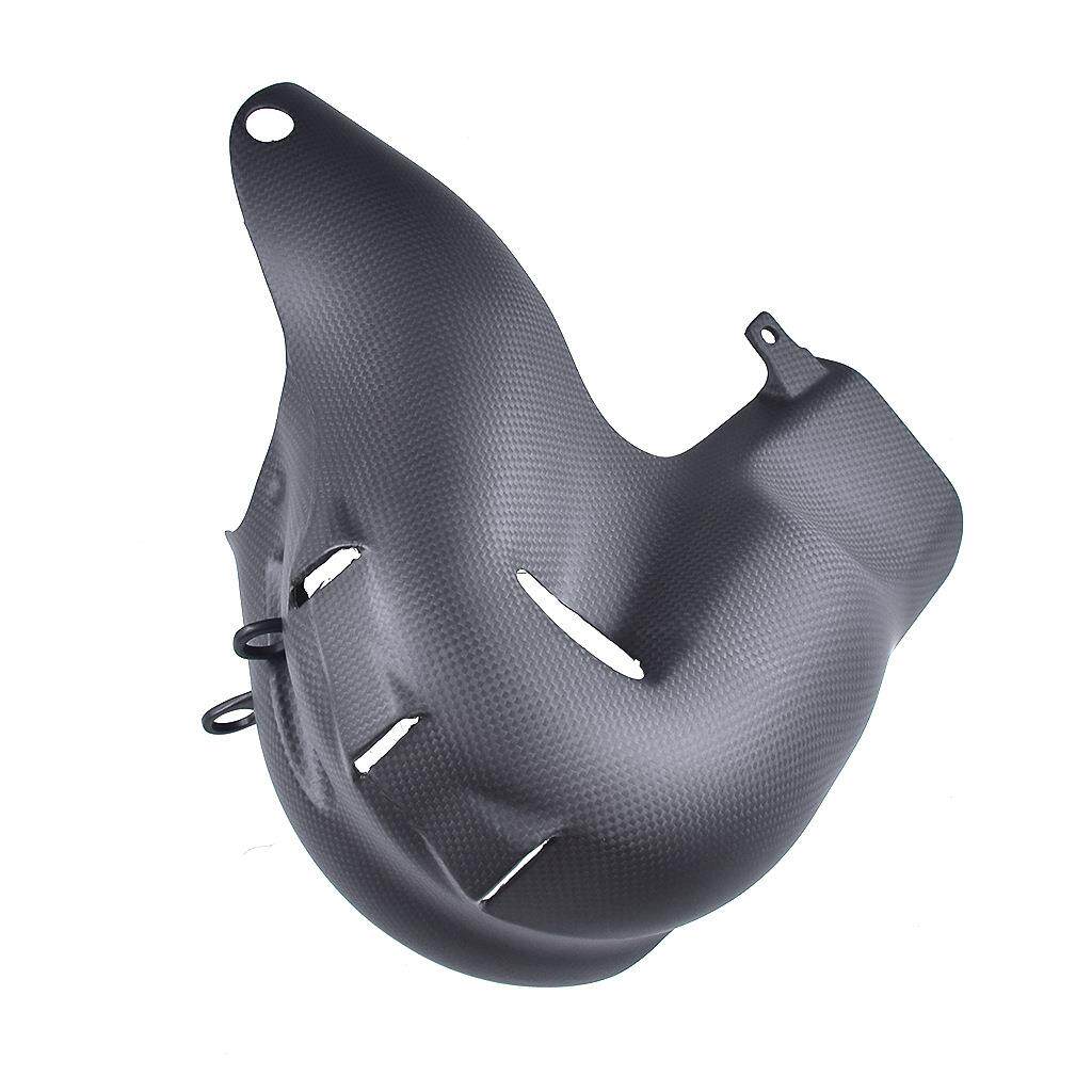 适用杜卡迪 Ducati Panigale V4 V2改装碳纤维排气管盖外壳 跨境