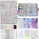 Marble Notebook Money Planner Leather Budget Binder