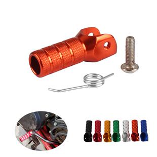 越野摩托车改装代铝合金数控齿轮头变速杆变速杆弹簧螺丝