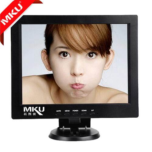 12寸镜像液晶显示器HDMI VGA BNC AV监视器高清电脑显示屏