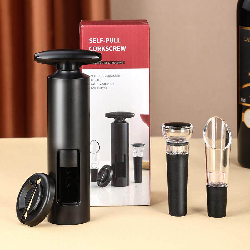 红酒开瓶器家用红酒起瓶器高级启开葡萄酒瓶盖神器套装全自动高端