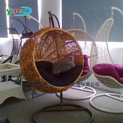 吊篮藤椅巢圆形鸟室内千藤编吊椅室篮内户ESQ外阳秋台吊椅躺椅8