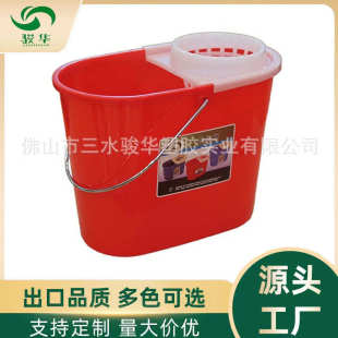 塑料水单批发拖把桶水桶拖布拖加厚手动墩布拖地挤家用地拧桶旋转