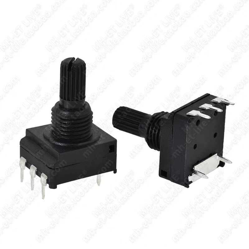 5脚电位器4.7K1K10K100K22K5K立式直插电位器WSE焊机控制面板常用