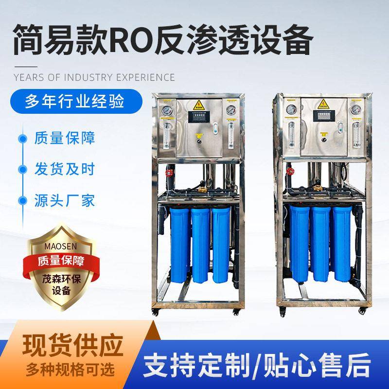 简易款RO反渗透设备纯水反净水饮用水小型设净水器净水机