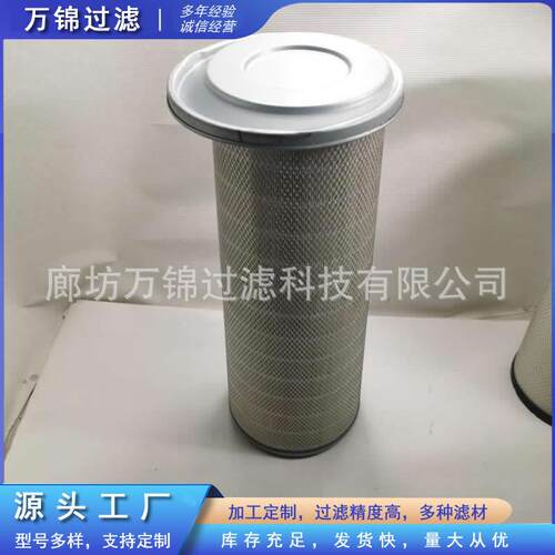 P153551电瓶扫地车除尘滤芯300*400无纺布材质发电机组空气滤芯