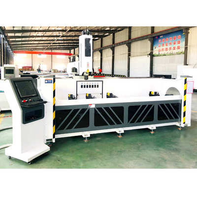 铝型材3轴数控钻铣加工中心新能源汽车工业型材钻铣床加工设备