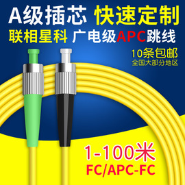 APC光纤跳线尾纤FC APC -FC UPC转接线广播电视有线电视广电专用