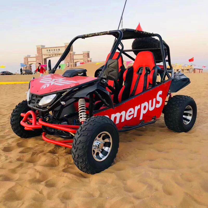厂家直销四轮卡丁车UTV沙滩越野摩托车200CC全地形成人场地出租电