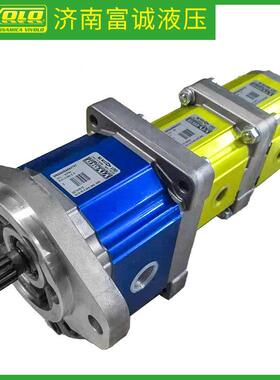 原装优惠供意大利VIVOIL|VIVOLO三联齿轮泵9M302ECA514949三联泵