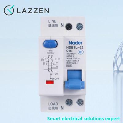 上海良信Ndb1L-32系列c型漏电保护空气开关1P+N微型断路器