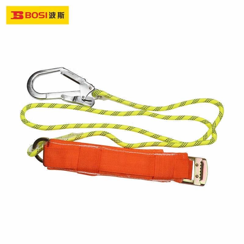 波斯工具单腰(护腰型)安全带 欧式双大钩安全带BS479214