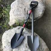 小铁锹户外铲子挖土种花工具科考探宝车载铲子钓鱼铲子园艺铲兵工