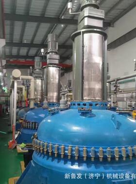 二5吨开式搪瓷反应釜化工原料实验小型反应釜50升搪瓷反应釜