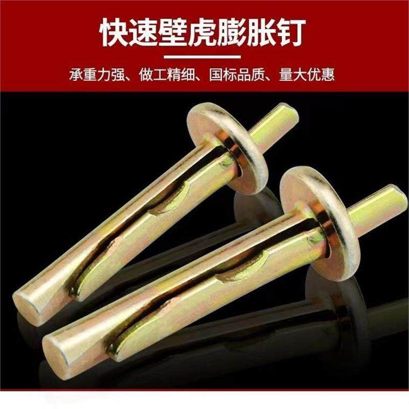 新款木工膨胀钉吊顶敲击式膨胀钉装修击芯膨胀钉快速膨胀壁虎