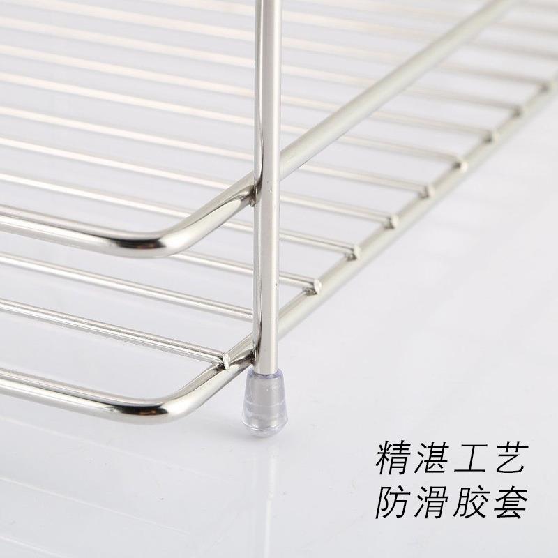 碟可拆卸式厨双房层碗架沥水架盘不A09-3锈钢托简约大容量餐具架