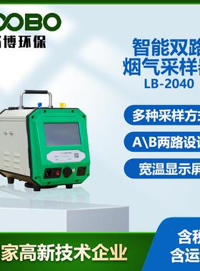 智能双路烟气采样器双路采样LB-2040型中流量颗粒物采样器