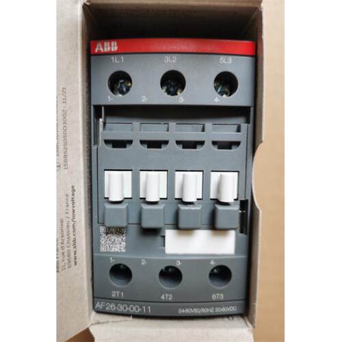 原装ABB交流接触器（交直流线圈） AF26-30-00-11*24-60V AC/DC