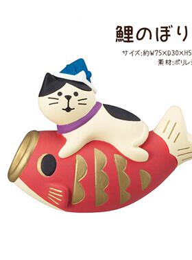 杂货03意台灯zakka锦鱼猫NIS留声机拍摄具道创DIY礼品树脂小摆件