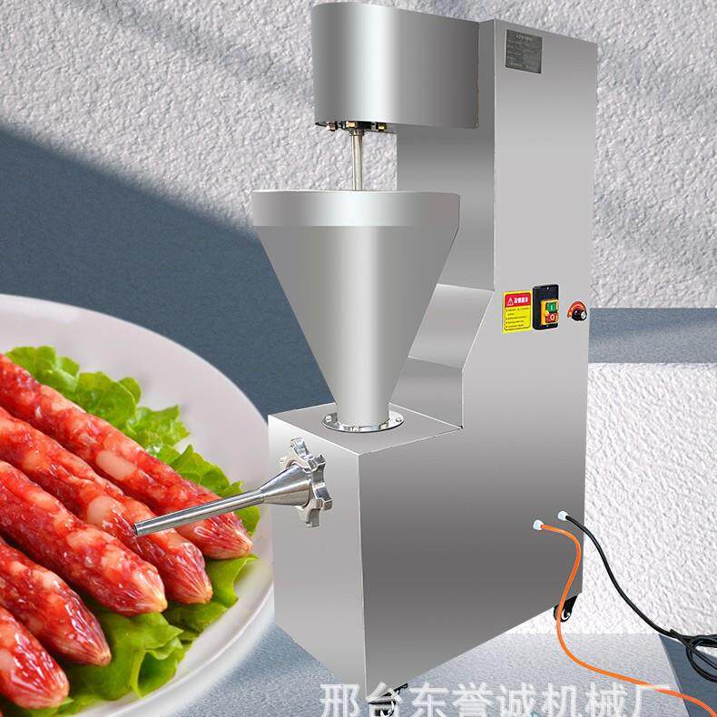 商用电动灌肠机全自动灌腊肉肠机器新型立式红肠火腿肠灌装机