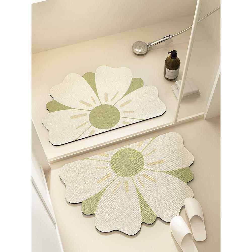 奶油卫生间地垫浴室防滑吸水垫门口厕所洗手间硅藻泥门垫脚垫地毯,个性定制/设计服务/DIY,地毯/地垫定制,淘宝优惠券,粉丝福利购,淘宝优惠卷