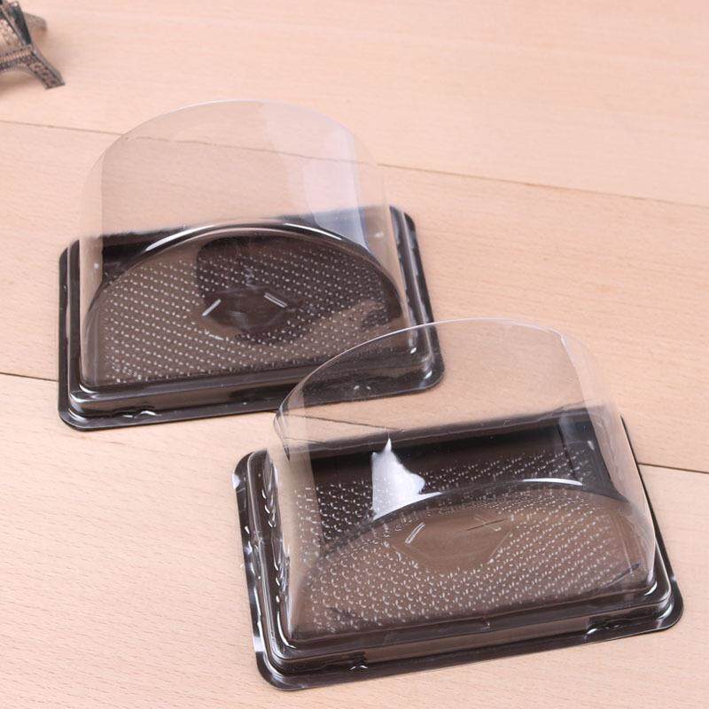 B-30半圆形吸塑盒/拱形西点包装盒PET糕点盒1800套