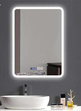 舒摸家浴镜子智能le627d灯触屏边室缘发光洗漱镜台防雾方形