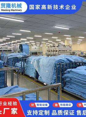 全自动PE防疫服护士服裁断机输送带式自动换刀裁断机精准裁切