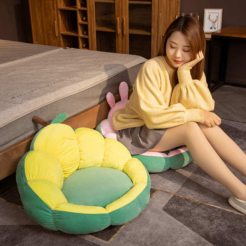 蒲团坐墩懒人垫座地上沙发榻榻米窗飘地板屁股垫子坐垫软垫ins