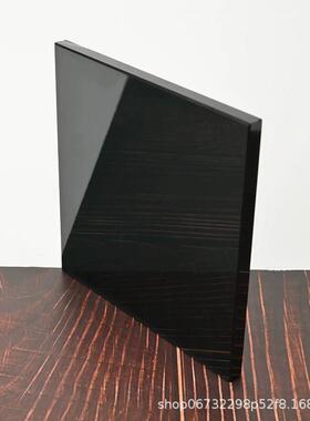 10mm黑色钢化玻璃耐高温玻璃家用桌面黑玻装饰玻璃原片厂家